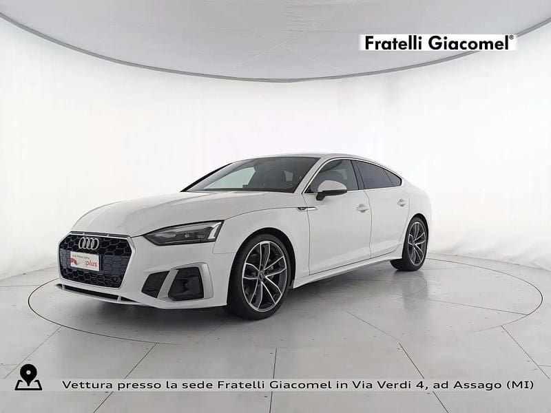 Usata Audi A5 Sportback S-Line 204 CV (150 kW) 2022 T9 bianco ibis Utilitaria