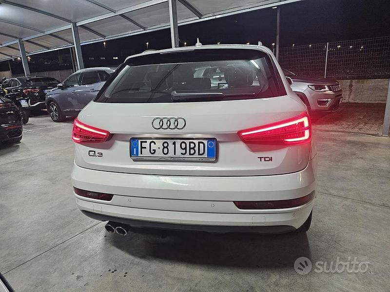 Usata Audi Q3 S-Line 119 CV (87 kW) 2016 Bianco SUV