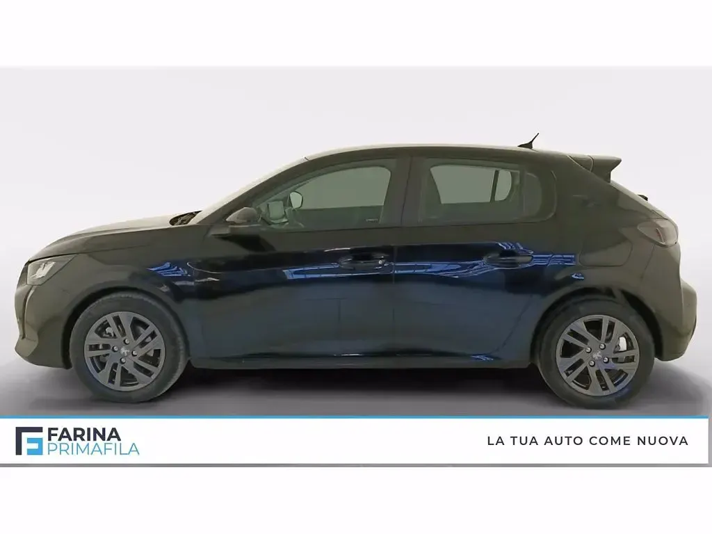 Usata Peugeot 208 Active 101 CV (74 kW) 2021 Nero Utilitaria