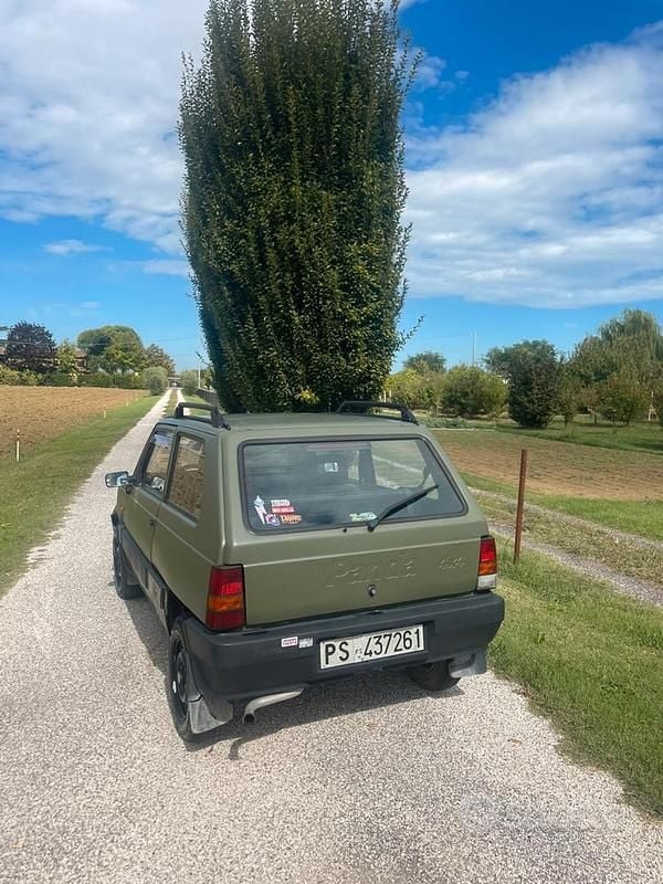 Usata Fiat Panda 4x4 1985 Verde Utilitaria