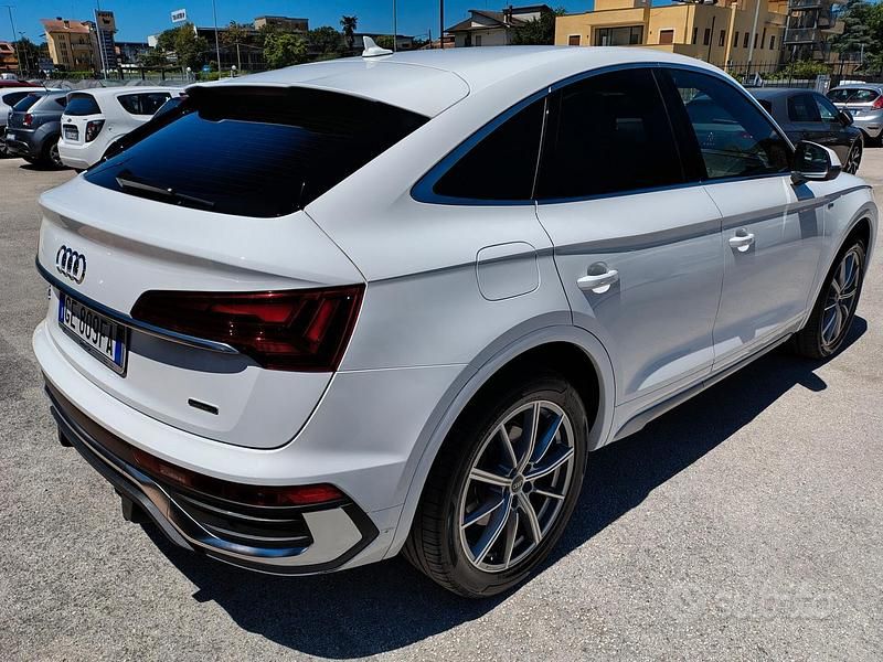 Usata Audi Q5 S-line plus 204 CV (150 kW) 2021 Bianco SUV