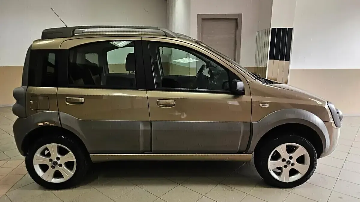Usata Fiat Panda 4x4 69 CV (50 kW) 2005 Marrone Utilitaria