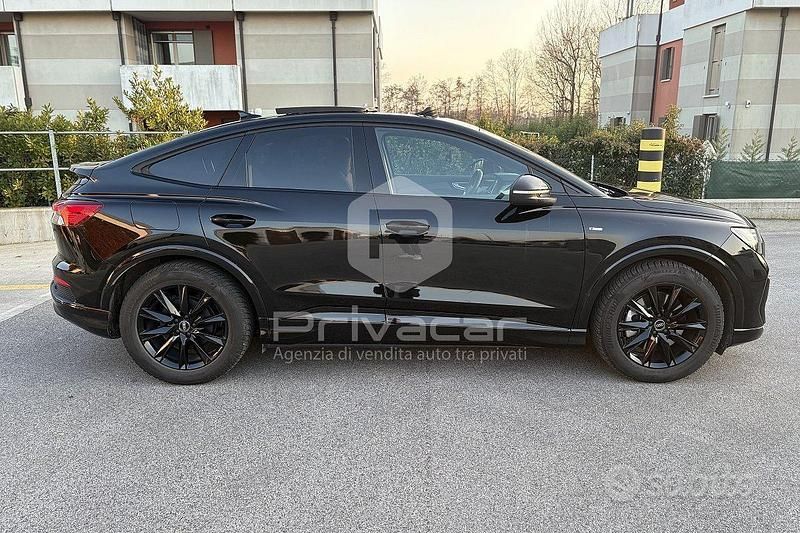 Usata Audi Q4 e-tron S-Line 219 kW (299 CV) 2024 Nero SUV