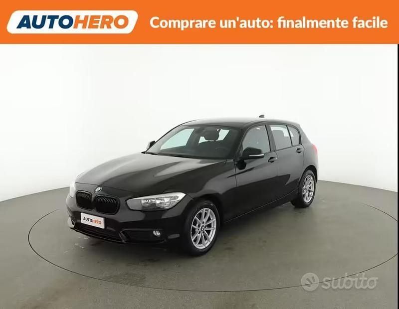Usata BMW 116 Advantage 116 CV (85 kW) 2018 Nero Utilitaria