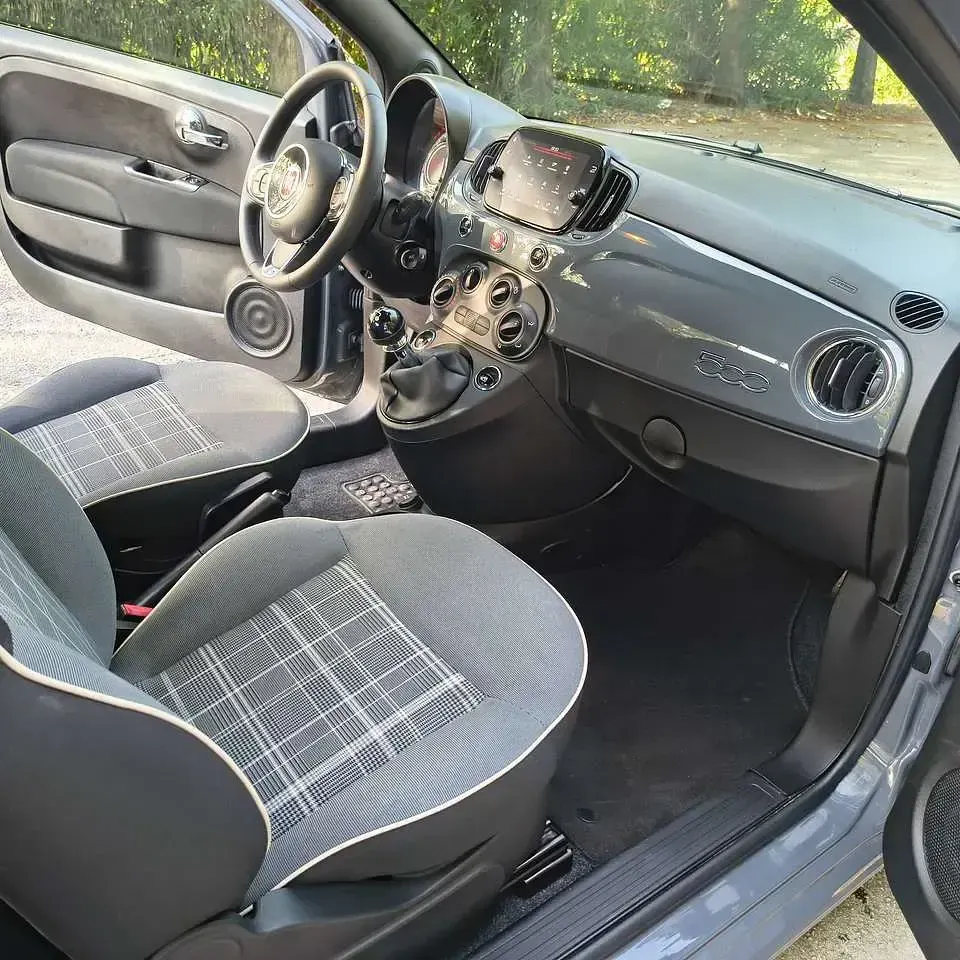 Usata Fiat 500C Lounge 69 CV (50 kW) 2019 Grigio Cabrio