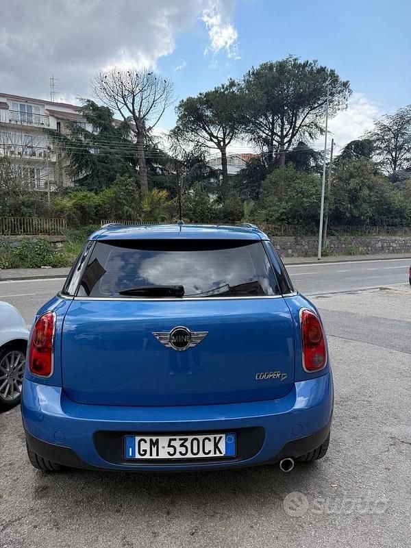 Usata Mini Cooper D 2013 Blu Utilitaria