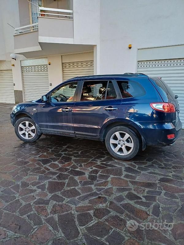 Usata Hyundai Santa Fe 2007 Blu SUV