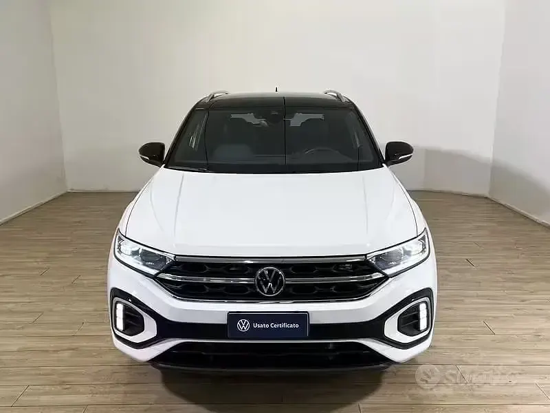 Usata VW T-Roc R-line Plus 150 CV (110 kW) 2025 Pure white SUV