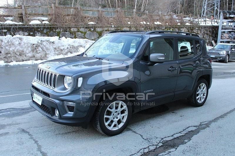 Usata Jeep Renegade Limited 190 CV (139 kW) 2021 Grigio SUV