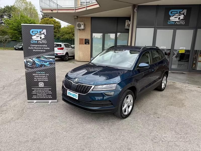 Usata Skoda Karoq Style 116 CV (85 kW) 2019 Blu SUV