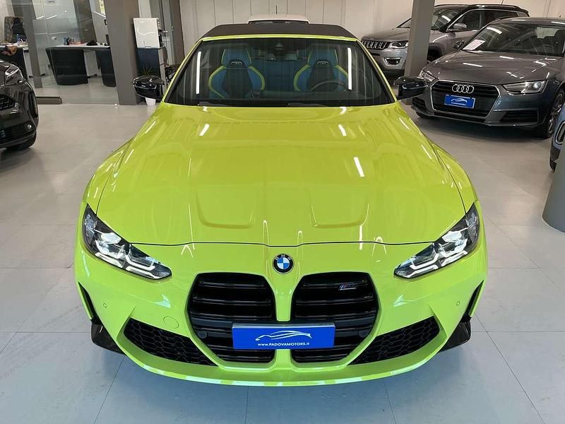 Usata BMW M4 Cabriolet Competition Edition 510 CV (375 kW) 2023 Giallo san paolo Cabrio