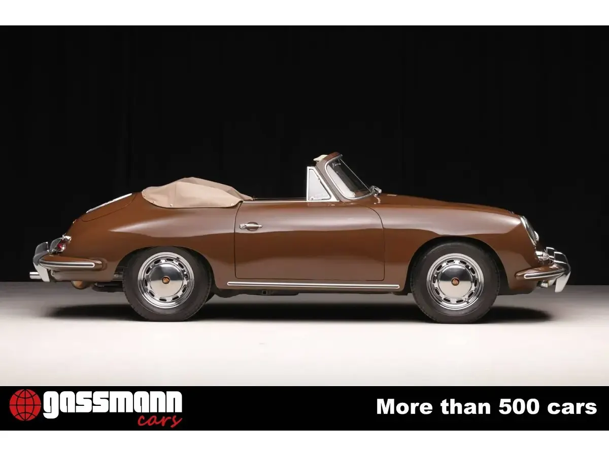Usata Porsche 356 C 75 CV (55 kW) 1964 Marrone Cabrio
