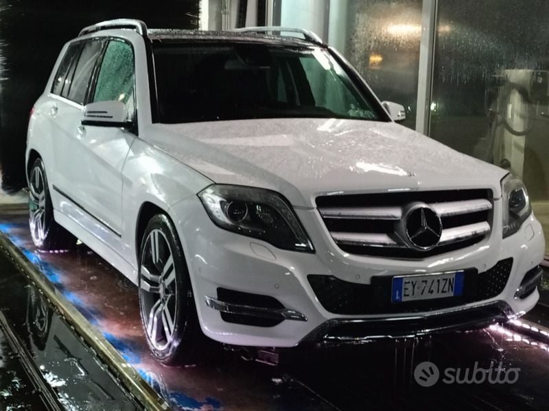 Usata Mercedes GLK220 170 CV (125 kW) 2015 Bianco SUV