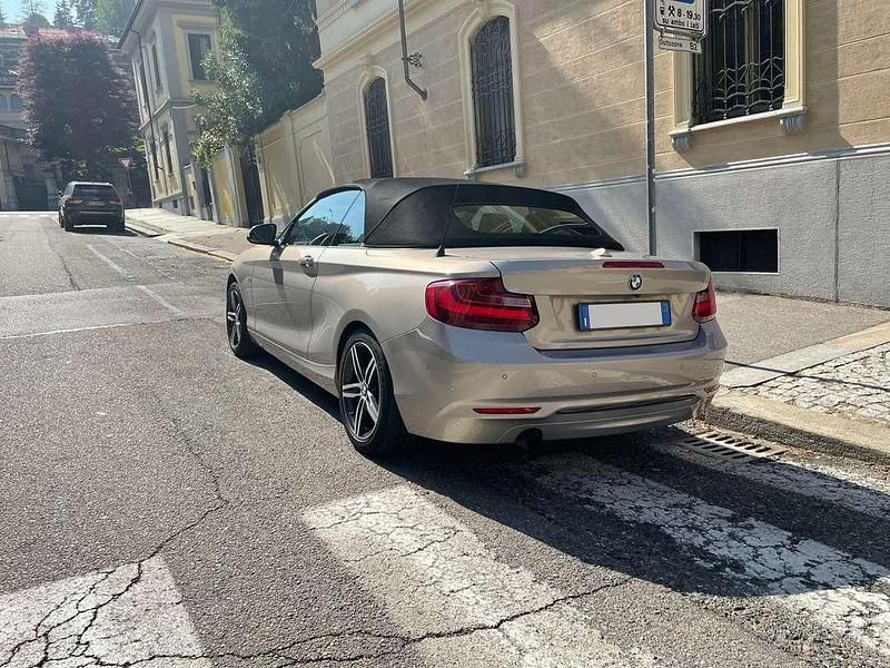 Usata BMW 218 M Sport 136 CV (100 kW) 2016 Beige Cabrio