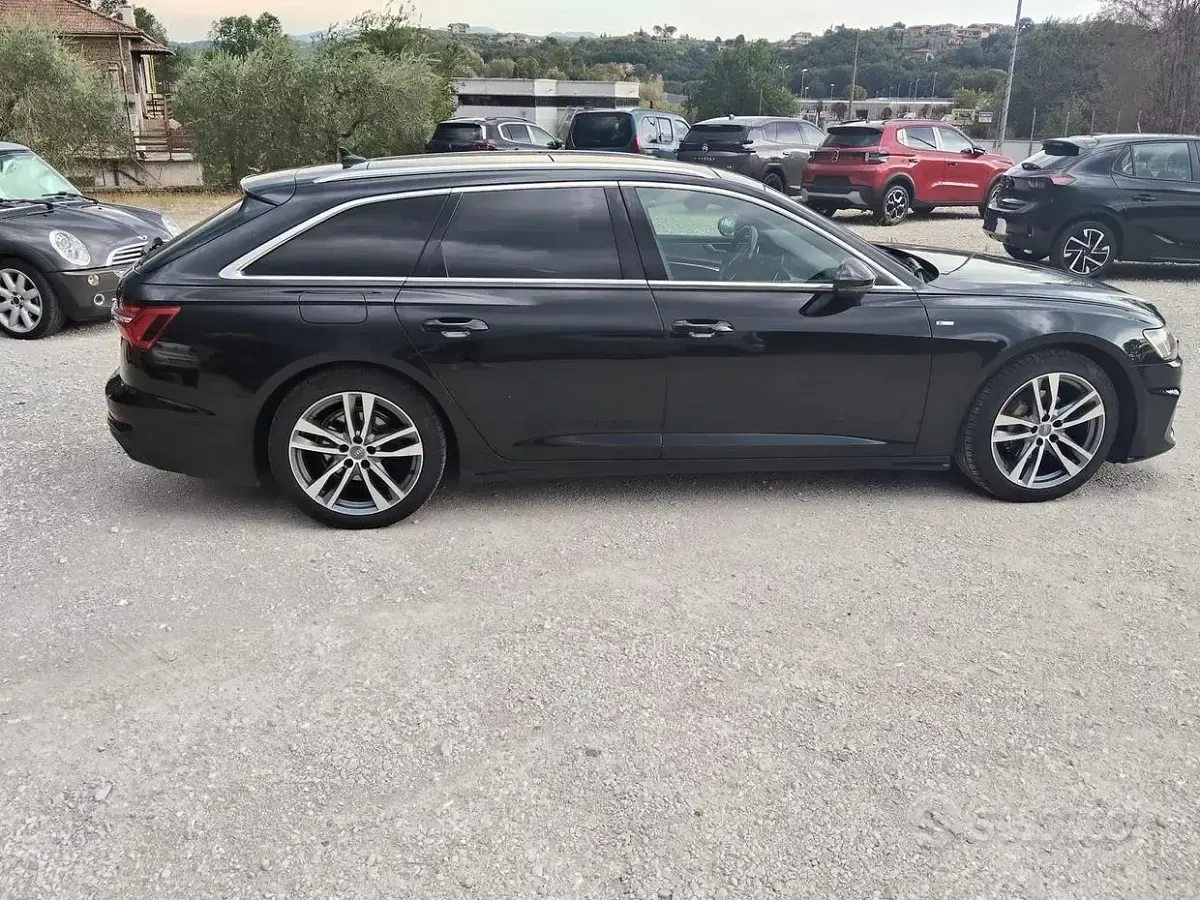 Usata Audi A6 S-Line 204 CV (150 kW) 2019 Nero Station wagon
