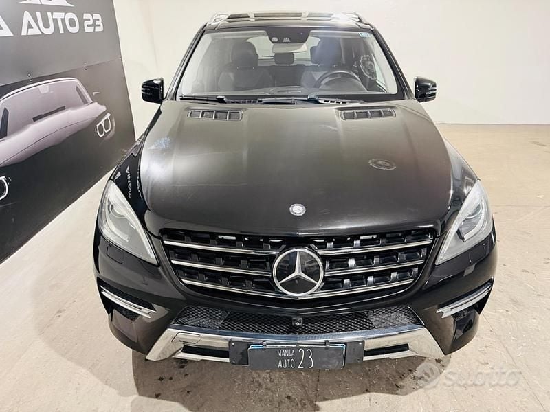 Usata Mercedes ML350 Premium 258 CV (189 kW) 2015 Nero SUV