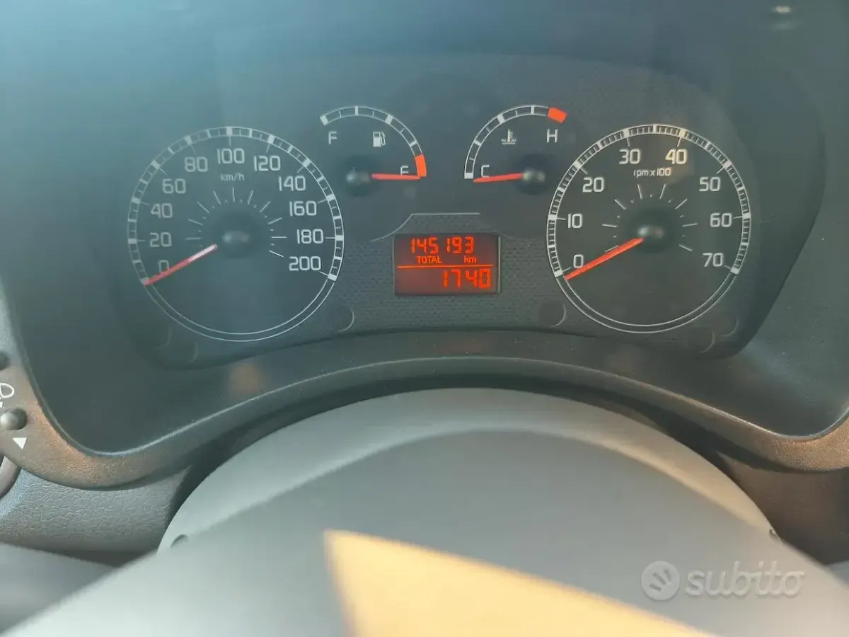 Usata Fiat Panda 60 CV (44 kW) 2008 Rosso Utilitaria