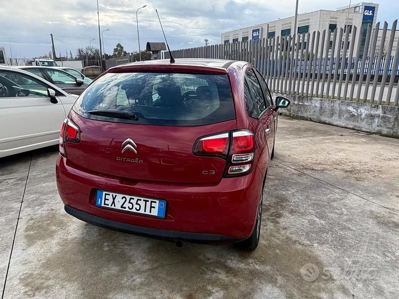 Usata Citroën C3 Exclusive 67 CV (49 kW) 2014 Rosso Berlina