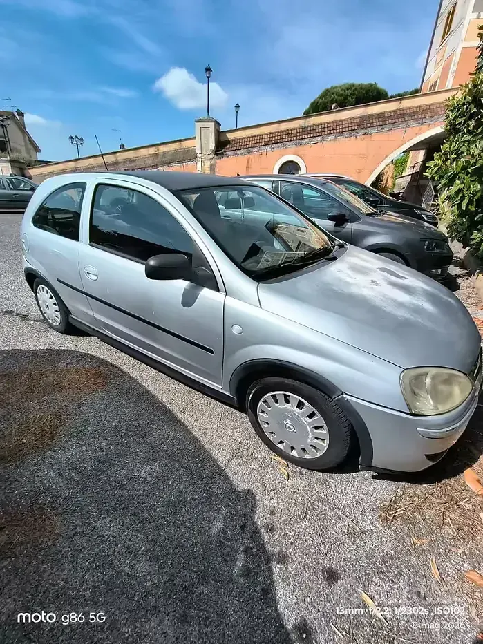 Usata Opel Corsa 60 CV (44 kW) 2004 Grigio Utilitaria