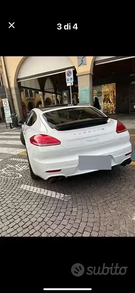 Usata Porsche Panamera 300 CV (220 kW) 2014 Bianco Utilitaria