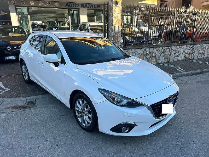 Usata Mazda 3 Exceed 105 CV (77 kW) 2016 Bianco Berlina