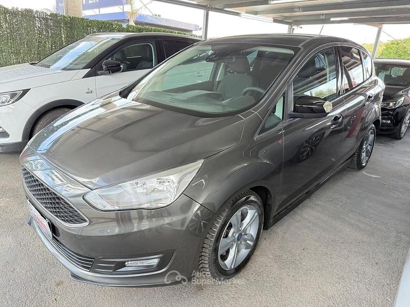 Grigio Usata 2018 Ford C-MAX Business Edition Monovolume | 10.900 € (Buon prezzo) - Immagine 1/4