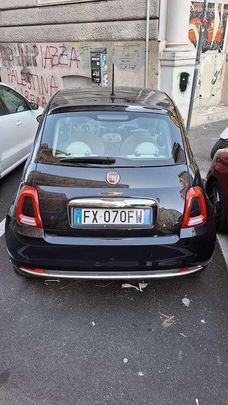 Usata Fiat 500 Lounge 69 CV (50 kW) 2019 Nero Utilitaria