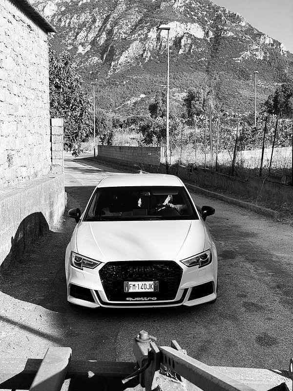 Usata Audi A3 Sport 184 CV (135 kW) 2017 Bianco Berlina