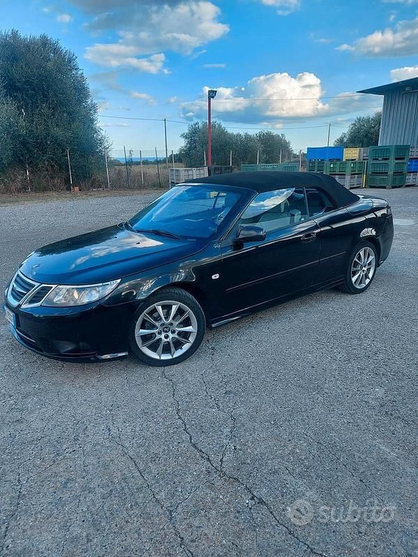 Usata Saab 9-3 Cabriolet 160 CV (117 kW) 2007 Nero Cabrio