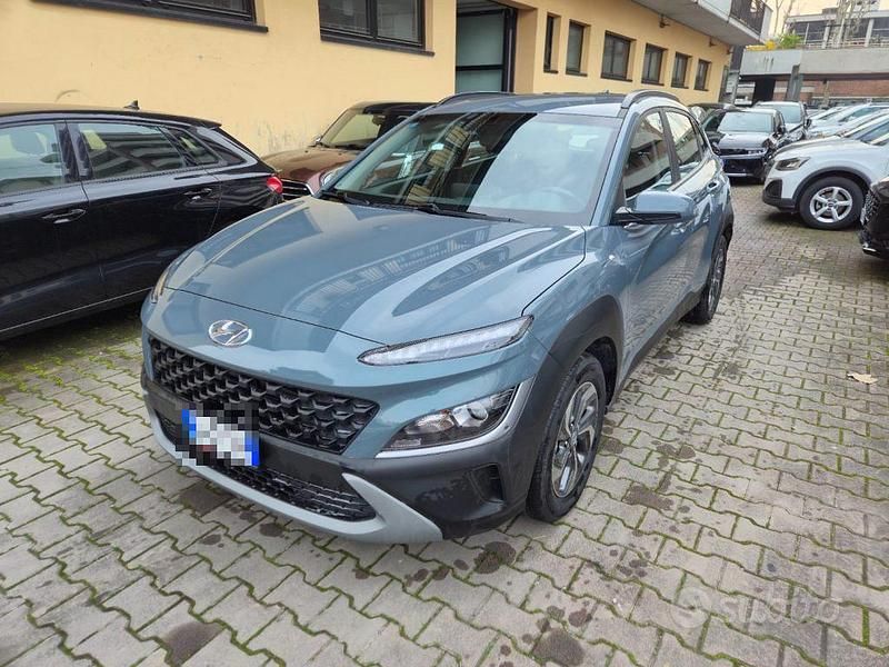 Usata Hyundai Kona 141 CV (103 kW) 2021 Verde SUV