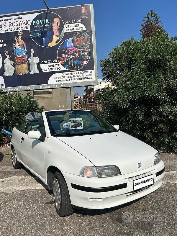 Usata Fiat Punto 2000 Bianco Cabrio