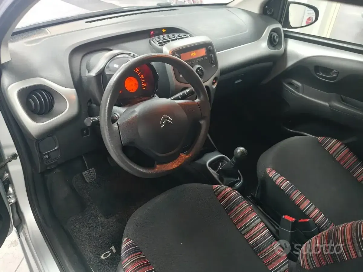 Usata Citroën C1 Feel 69 CV (50 kW) 2015 Grigio Utilitaria