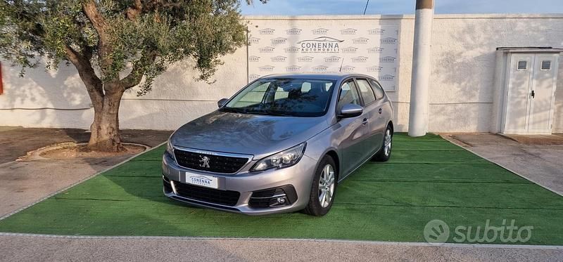 Grigio Usata 2018 Peugeot 308 GT-line Station wagon | 11.000 € (Buon prezzo) - Immagine 1/4