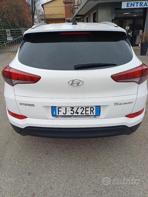 Usata Hyundai Tucson 136 CV (100 kW) 2017 Bianco SUV
