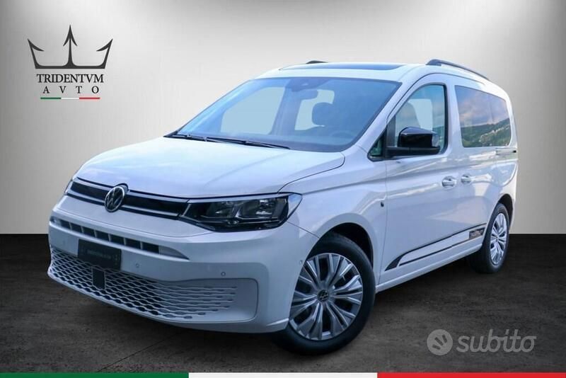 Bianco Nuova 2025 VW Caddy California Monovolume | 43.500 € (Cara) - Immagine 1/4
