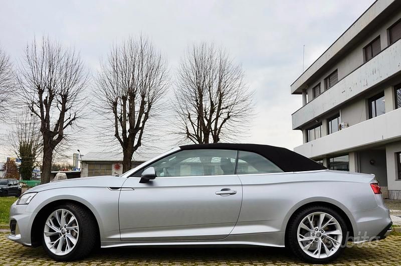 Usata Audi A5 Advanced Plus 190 CV (139 kW) 2020 Grigio Coupé