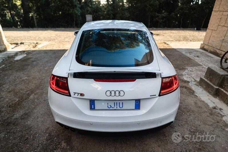 Usata Audi TT S-Line 200 CV (147 kW) 2009 Bianco Coupé