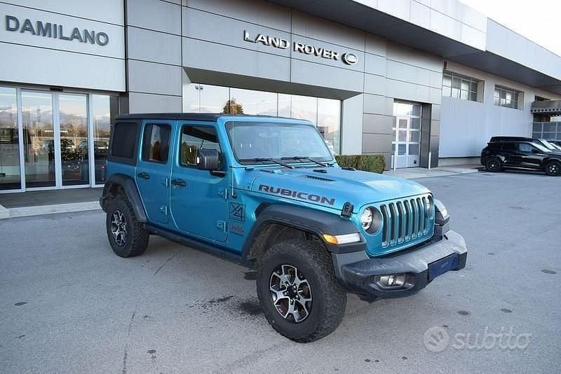 Używany Jeep Wrangler Unlimited Rubicon 200 KM (147 kW) 2020 Niebieski SUV