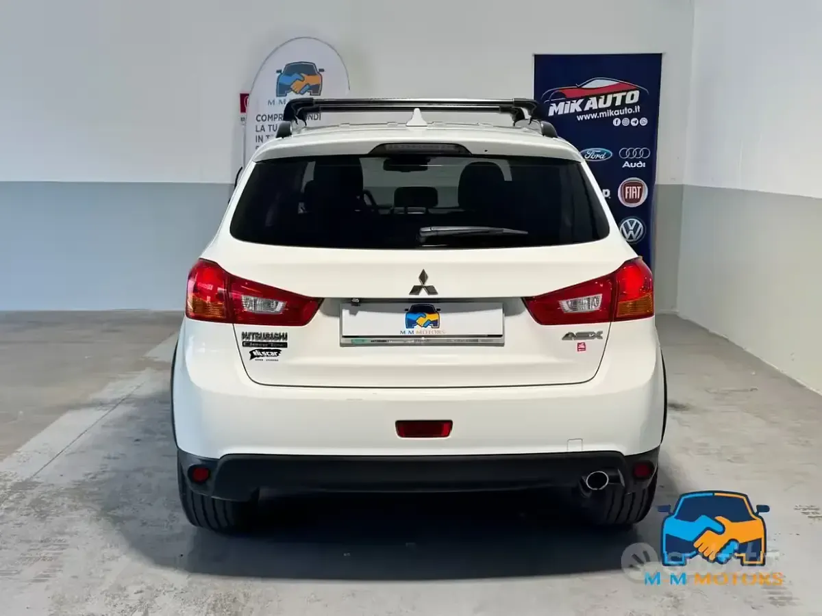 Usata Mitsubishi ASX Intense 114 CV (83 kW) 2017 Bianco SUV