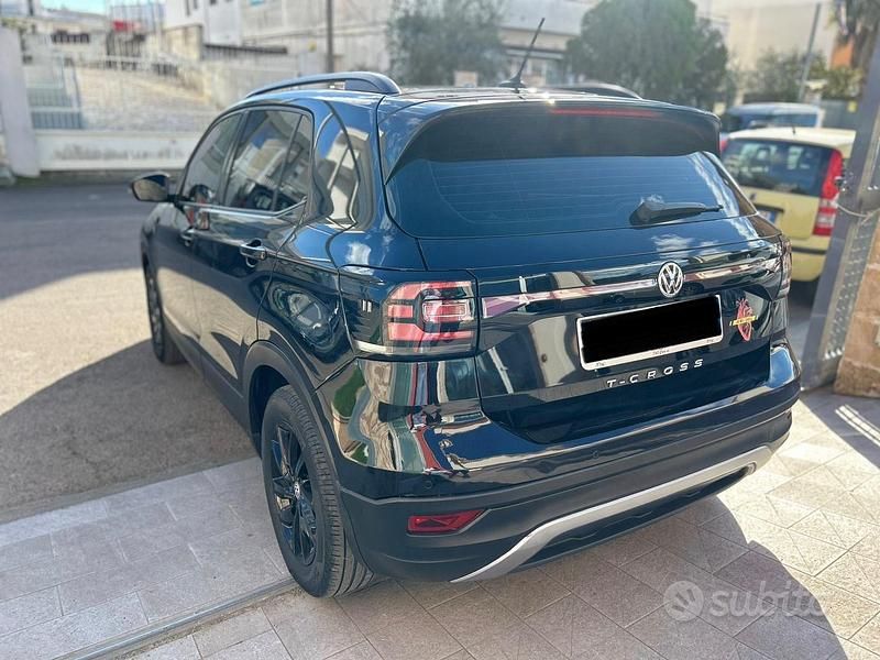 Usata VW T-Cross 95 CV (69 kW) 2020 Nero SUV