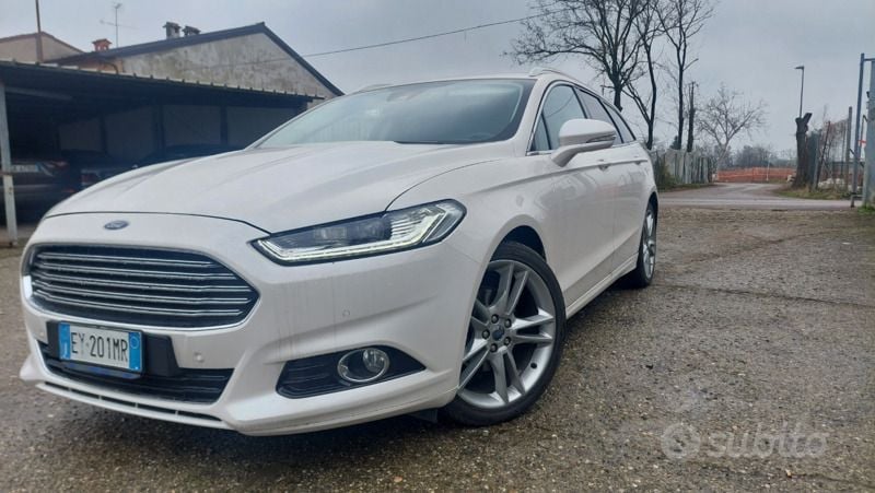 Bianco Usata 2015 Ford Mondeo ST-Line Station wagon | 8300 € (Buon prezzo) - Immagine 1/4