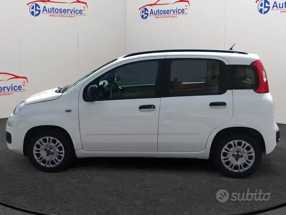 Usata Fiat Panda Easy 69 CV (50 kW) 2013 Bianco Utilitaria