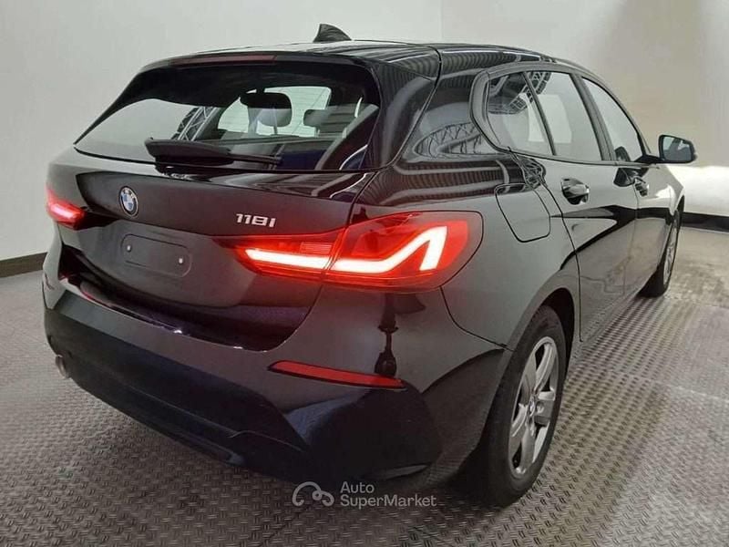 Usata BMW 118 Advantage 136 CV (100 kW) 2022 Nero Utilitaria