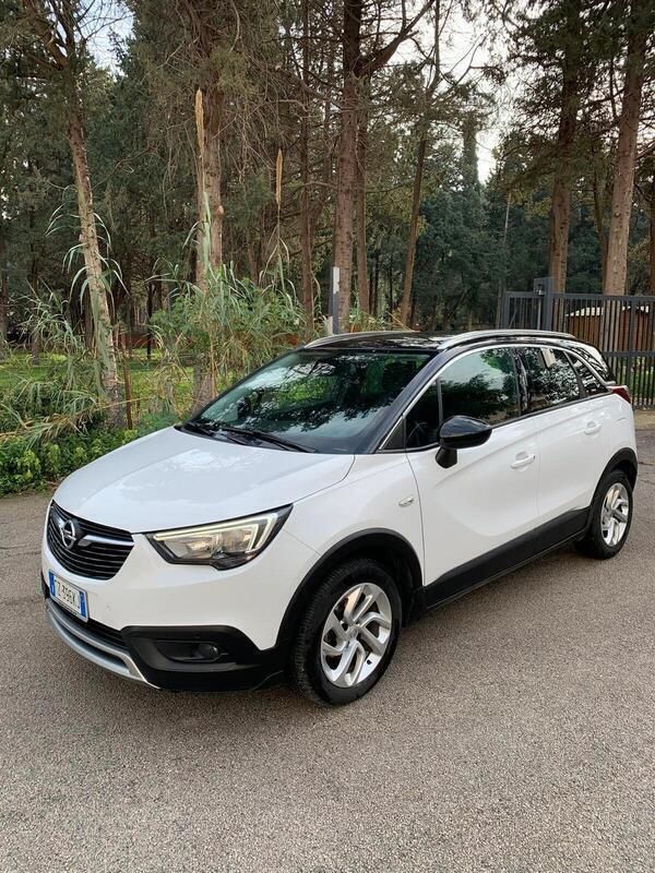 Usata Opel Crossland X 83 CV (61 kW) 2019 Bianco SUV