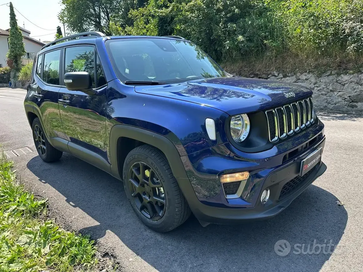Usata Jeep Renegade Limited 150 CV (110 kW) 2021 Bluazzurro SUV