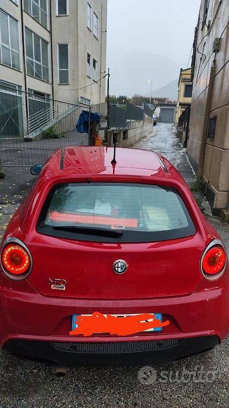 Usata Alfa Romeo MiTo 78 CV (57 kW) 2011 Rosso Utilitaria
