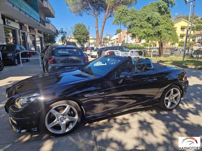 Usata Mercedes SLK200 Premium 184 CV (135 kW) 2016 Nero Cabrio