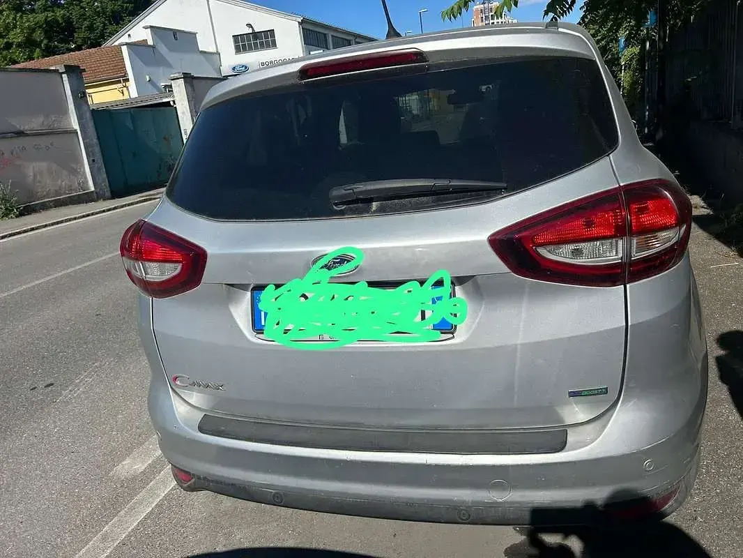 Usata Ford C-MAX Titanium X 125 CV (91 kW) 2016 Argento Monovolume