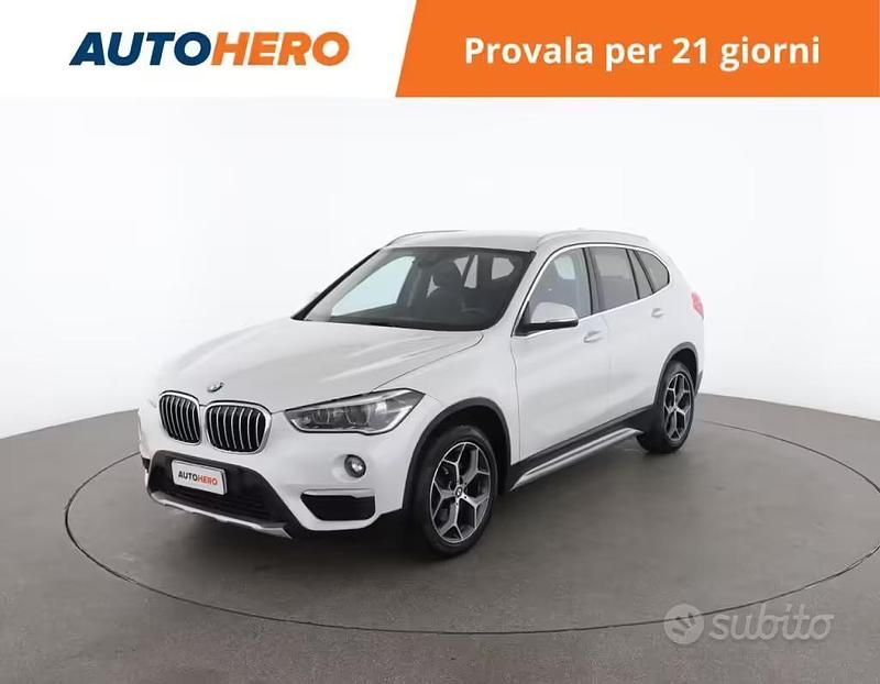 Usata BMW X1 xLine 150 CV (110 kW) 2019 Bianco SUV