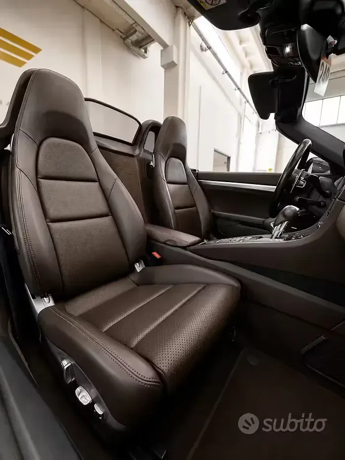 Usata Porsche Boxster 315 CV (231 kW) 2014 Marrone Cabrio
